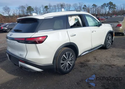 2025 Infiniti Qx60 Sensory Awd from USA, damaged, VIN 5N1AL1GS2SC333788